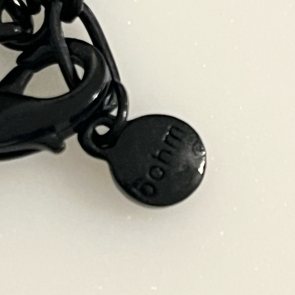 Bohm Multicolored Geometric Faceted Gemstone Gree… - image 5